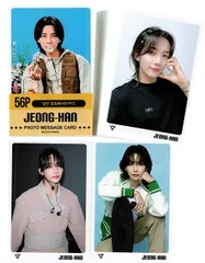 seventeen セブンティーン ジョンハン グッズ  フォトメッセージカード 56枚 トレカ カード ミニ ポストカード K-POP
