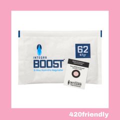 420friendly "INTEGRA BOOST " 62%RH 2ウェイ水分コントロールパック (調湿剤 67g)