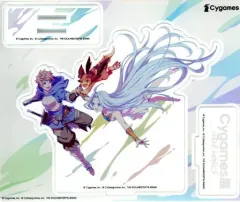 【中古】アクリルスタンド・アクリルパネル グラン＆ルリア＆ビィ アクリルスタンド 「GRANBLUE FANTASY-グランブルーファンタジー-」 Cygames展 Artworksグッズ