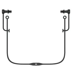 【迅速発送】SWANS (スワンズ) 日本製 スイミング用 耳栓 SA-57AB BK ブラック コード付き 抗菌 大人用 シリコーン