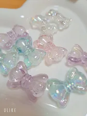 ビーズ　　キラキラリボン