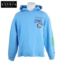 Chrome Hearts クロムハーツ ｘMATTY BOYマッティボーイ ブレインニュープリント プルオーバー パーカー/ L
