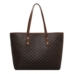 トートバッグ 大容量 通勤 ショルダーバッグ 秋 スタイリッシュ おしゃれ カジュアル レディース バッグ シンプル 軽量 収納力 便利 ポケット付き M250310-76