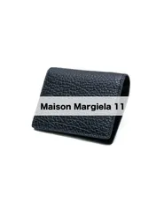 Maison Margiela⑪　メゾンマルジェラ 　4ステッチ キーリング カードケース