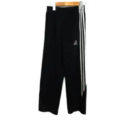 アディダス ジャージパンツ ロングパンツ スポーツ ボトムス キッズ 男の子用 J150サイズ ネイビー×ホワイト×レッド adidas 【中古】