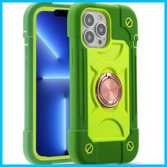 【在庫処分】iPhone 8 /7 iPhone ケース 耐衝撃 ケース 頑丈 360度回転スタンド リング付き付き iPhone 虹色 かわいい 第2世代 アイフォンSE3/SE2/SE/7/8 スマホケース 車載ホルダー対応 第3世代 ストラップホール付き