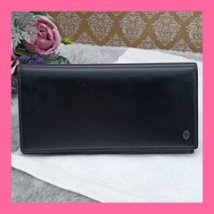 カルティエ Cartier パシャ 長財布 二つ折り財布 ブラック レザー