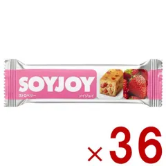ソイジョイ ストロベリー ダイエット 間食 大豆 昼 休み 会社 持ち運び おやつ soyjoy 大塚製薬 まとめ買い 36個のサムネイル