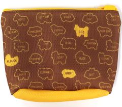 [중고] 가방 타베코 도부츠 / 비스킷 여행 파우치 [이치 반 쿠지 타베코 도부츠 ~ Tabekko Travel Collection ~] D 상