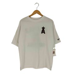 ジェニュインマーチャンダイズ GENUINE MERCHANDISE MLB メジャーリーグベースボール ロゴ刺繍Tシャツ メンズ import：M 