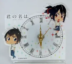 君の名は Tシャツ Ｌサイズ アクリルアートクロック 時計 しおり セット 君の名は Tシャツ Lサイズ アクリルアートクロック 時計 しおり