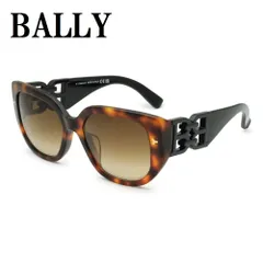 バリー BALLY BY0105-H 53F 56 サングラス アジアンフィット UVカット 紫外線カット レディース ブラウン ハバナ ブラックのサムネイル
