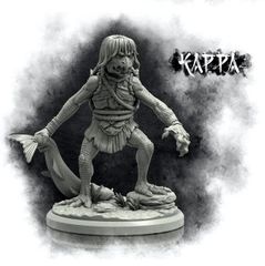 Adaevy Creations | カッパ 32mm | 3Dプリント ミニチュア TRPG