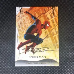 アッパーデック スパイダーマンホームカミング 1of1 スケッチ