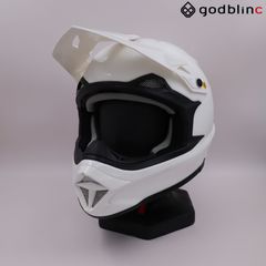 ZEALOT　マッドジャンパー2　SOLID WHITE　XLサイズ　MJ0017　オフロードヘルメット