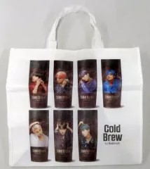 【中古】雑貨 BTS(防弾少年団) エコバック大・コラボパッケージ(不織布) 「コールドブリューbyバビンスキーBTSスペシャルパッケージ」 7本セット購入特典