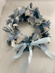 リボンクラウン　ベビークラウン　ハンドメイド