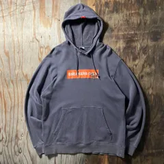 NIKE ナイキ SNEAKERS ONLY スニーカーズオンリー ボックスロゴ プルオーバー スウェット パーカー ブルーグレー フェード 00s Y2K 古着 VINTAGE メンズ サイズ XL MM45