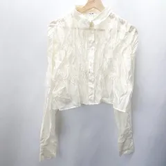 ◇ one after another NICE CLAUP 長袖 シャツ サイズ表記なし アイボリー レディース E  【1407020031257】