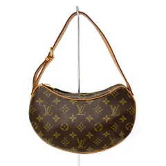 ルイヴィトン LOUIS VUITTON ポシェットクロワッサン ショルダーバッグ モノグラム キャンバス M51510 ブラウン SP1022【中古】