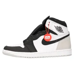 NIKE (ナイキ) AIR JORDAN1 RETRO HIGH OG Bleached Coral エアジョーダン1 ハイカットスニーカー ブリーチドコーラル ブラック/グレー US8.5 555088-108のサムネイル