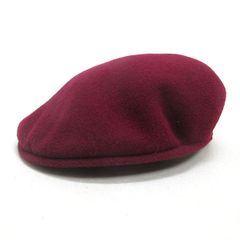 H■イギリス製■カンゴール/KANGOL 504 CAP ウールハンチング 帽子 LADIES■23【中古】