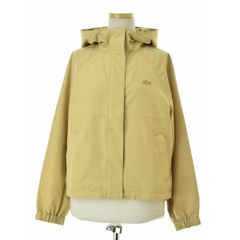 【LACOSTE】24SS BF008J 撥水 ショート丈 ウィメンズ ヘムラインマウンテンパーカー