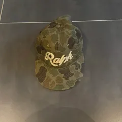 POLO Ralph Lauren（ポロ） Ralph Lauren(ラルフローレン) カモフラージュ ヘリンボーン ロゴ ボールキャップ