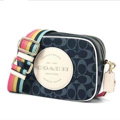 COACH バッグ ショルダーバッグ C2822 デニムマルチ