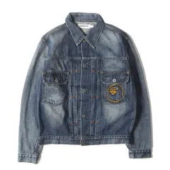 A Bathing Ape 迷彩デニムジャケット L A BATHING APE（Gジャン/デニムジャケット）のフリマアイテム一覧