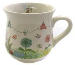 ディズニー 110周年記念 500個 限定品 高台マグカップ ティンカーベル ディズニー 110周年記念 500個 限定品 高台マグカップ