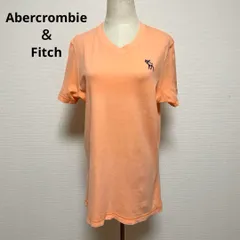 Abercrombie＆Fitch アバクロ Vネック Tシャツ L 大き目