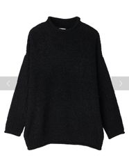 CRAFT STANDARD BOUTIQUE SELECT Women's バスケット編スタンドネックチュニック