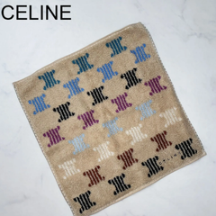 【目立った傷や汚れ無し】CELINE　セリーヌ　ハンカチ　かわいい　ブランド　ハイブランド