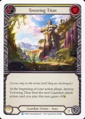 【中古】Flesh and Blood 1HP065[R]：Towering Titan (2)