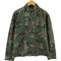 古着 ラルフローレン Ralph Lauren POLO RALPH LAUREN 迷彩柄 ハーフジップスウェットシャツ トレーナー メンズL相当/eaa489872