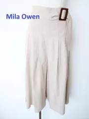 Mila Owen　ミラオーウェン　パンツ　Sサイズ　0　ベージュ　BEG　裏地あり　送料込み　6459037