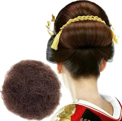 日本髪かつら ケース付き 高級かつら 芸者 大衆演劇 町娘 日本髪