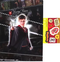 【中古】クリアファイル ハリー・ポッター A4クリアファイル＆ステッカーセット 「一番くじ WIZARDING WORLD」 G賞