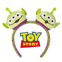 【新作】 日本未発売 ディズニー ピクサー トイ・ストーリー エイリアン リトルグリーンメン カチューシャ Disney Pixar Toy Story Alien Plush Ear Headband for Adults