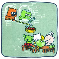 [중고] 잡화 그린 핸드 타올 [이치 반 쿠지 니시무라 유지 ~ 산의 메구미 물산전 ~] 타오루 상