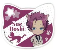 【中古】コースター 糸師冴 ねこ型アクリルコースター 「ブルーロック in ナンジャタウン」 アクリルコースター付きソフトドリンク注文特典