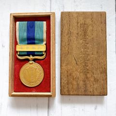 明治三十七八年従軍記章 日露戦争 勲章 戦前 旧日本軍 陸軍 海軍