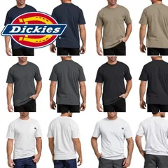 [dic-25 / #WS450/White]ポケット 厚手Tシャツ 半袖 ディッキーズ DICKIES WS450ビックサイズ 大きいサイズ クルーネック ヘビーウェイト アメリカ買い付けインポートブランド