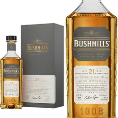 ゆ*り様 30年前に購入Bushmills 21年モノMadeira Finis 21 Year Whiskey – Bushmills® Irish Whiskey
