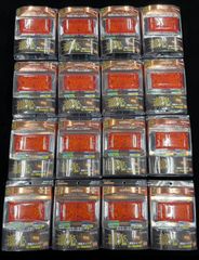 LSL-502A　アンバー　橙　16個　激光 LED角BIGマーカー 12V/24V JB　メッキ　レトロ　デコトラ　アート　トラックショップASC
