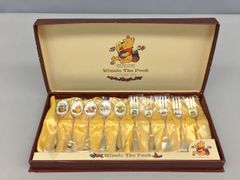 ディズニー Disney カトラリーセット くまのプーさん スプーン フォーク 10本セット 未使用 2506LR063のサムネイル