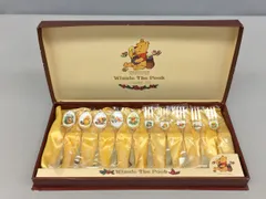 ディズニー Disney カトラリーセット くまのプーさん スプーン フォーク 10本セット 未使用 2506LR063