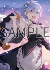 【中古】タペストリー レム トマリイラスト B2ダブルスエードタペストリー 「Re：ゼロから始める異世界生活」 C99グッズ