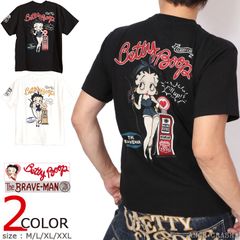 BBB-2445 XL ブレイブマン×ベティブープバイク 天竺ロンTEE - メルカリ